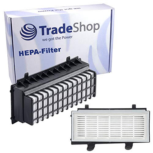 Trade-Shop HEPA-Filter ersetzt Bosch/Siemens 573928 00573928 577281 00577281 575665 BBZ161HF für Staubsauger der BGS5/Relaxx'x Serie/Abluftfilter von Trade-Shop