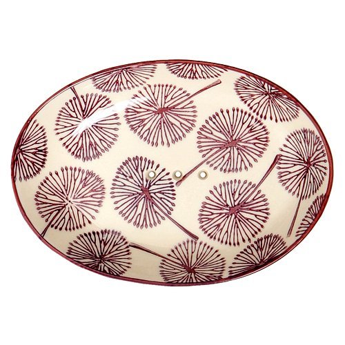 Tranquillo Seifenschale 'Samira' Indische Keramik, Handgefertigt von Tranquillo
