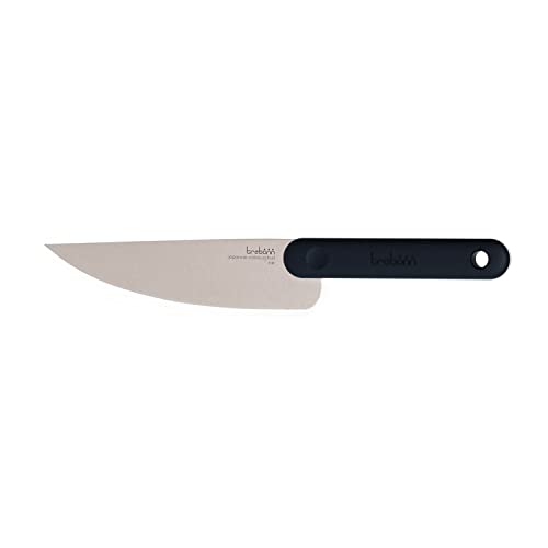 Trebonn - Chef Knife Black Edition, Chef-Messer für die Küche, 18 cm / 7" Klinge aus Japanischem Edelstahl. Soft-Touch-Griff mit Anti-Rutsch-Wirkung von Trebonn