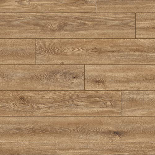 Laminatboden KronoOriginal Cottage mit V4 Fuge 7 mm Stark, Klicksystem, Nutzungsklasse AC3/31 - Format: 1285 x 192 x 7 mm - Sie kaufen 1 Musterstück (Laminatboden | Musterstück, Exclusiv Oak) von Trecor