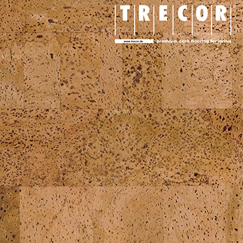 TRECOR Korkboden "Merida" mit Klicksystem, Keramiklack Oberfläche in 24 Farben (Natur) von Trecor