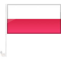 Autoflagge Polen 30 x 40 cm von Trends4cents