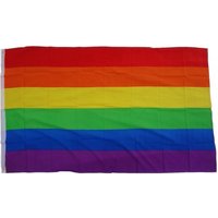XXL Flagge Regenbogen/Frieden 250x150cm von Trends4cents