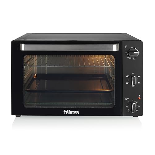 Tristar Horno de convección OV-3640 Minibackofen Heißluft-Funktion 60l, 2000, Metall, 1 Load, Multicolor von Tristar