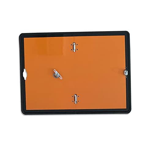 ADR-Warntafel orange 400 x 300 mm klappbar GGVS/ADR, GGVE/RID, Reflektor Warnschild Gefahrgut von Trupa