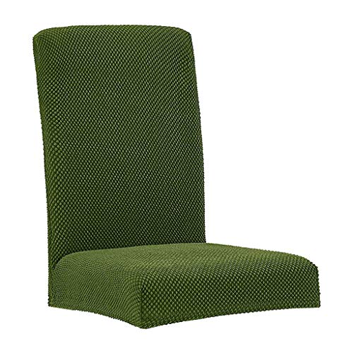Tubayia Stretch Stuhlbezug Stuhlhusse Stuhlabdeckung Waschbar Schonbezug für Esszimmerstuhl (Grün) von Tubayia