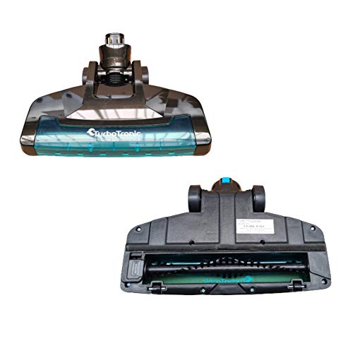 Ersatzbodenbürste schwarz mit LED-Beleuchtung für Akku Staubsauger Turbotronic LUX300, TT300, TT-500, TT-750, Bodendüse von TurboTronic By Z-LINE