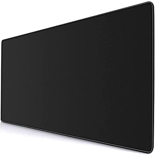 Gaming-Mauspad xxl Extended Desk Pad & Thick Large (800X400X3 mm) Computertastatur Mousepad Mauspad (80X40 Schwarz) Dauerhaft Nützlich und praktisch Nettes Design Praktisches Design und langlebig von U-K