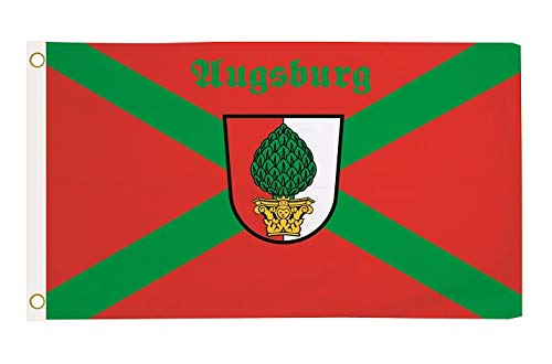 U24 Flagge Fahne Augsburg Kreuz 90 x 150 cm von U24