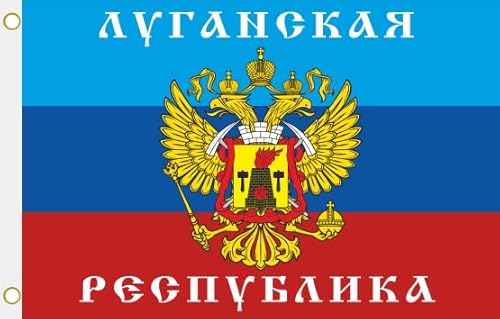 U24 Flagge Fahne Luhansk Volksrepublik 90 x 150 cm von U24