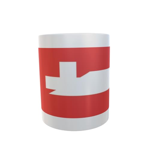 U24 Tasse Kaffeebecher Mug Cup Flagge Schweiz-Österreich von U24