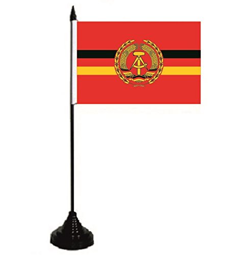 U24 Tischflagge DDR Volksmarine Fahne Flagge Tischfahne 10 x 15 cm von U24