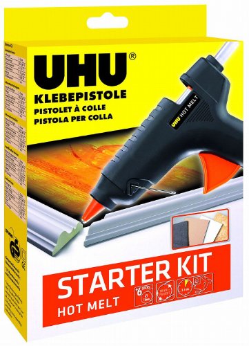 UHU 48355 Klebepistole, Hot Melt, Starter Kit von UHU