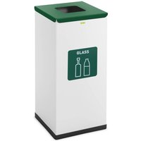 Mülleimer Abfalleimer Küche Mülltrenner Deckel Bio Label 60 Liter Recycling von ULSONIX