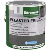 Ultrament - Pflaster Frisch 2,5 l grau Farben & Malerzubehör von ULTRAMENT