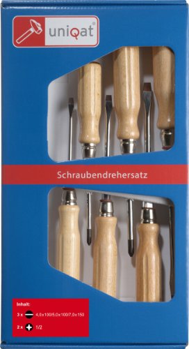 Universal Schraubendrehersatz, 6 Stück, blau, US776967 von Universal