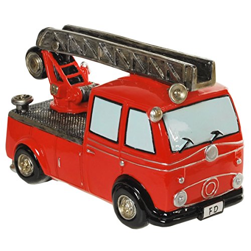 Spardose Feuerwehrauto groß von Udo Schmidt