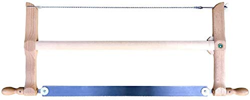 Ulmia Säge, Spannsäge (lasergehärtete Spezialverzahnung; verlauffreie Schnitte; auf Zug ausgelegte japanische Hochleistungsblätter; zahnspitzengehärtet; Länge: 600 mm) 277-600 von Ulmia