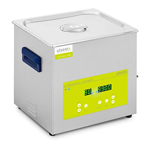 ulsonix PROCLEAN 10.0S Ultraschallreiniger 10 L Ultraschallreinigungsgerät 240 W Schallfrequenz 40 kHz digital Timer Degus Ablasshahn von Ulsonix