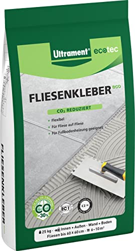 Ultrament Fliesenkleber Eco, 25 kg von Ultrament