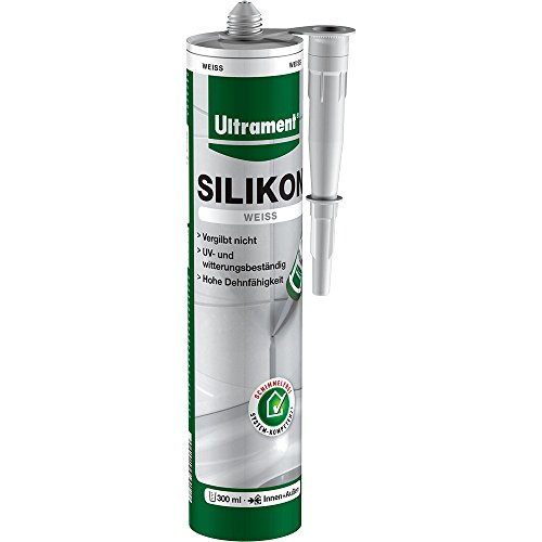 Ultrament Silikon, weiß, 300ml von Ultrament