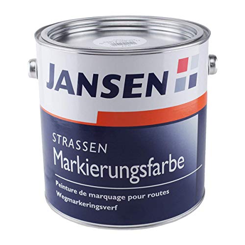 JANSEN Straßenmarkierungsfarbe 2,5 Liter Fb. weiß von Jansen