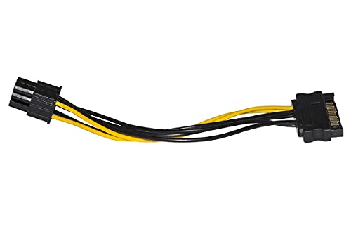 LINK LKCSATA03 SATA Kabel 15 polig männlich - 6 polig PCI Express 15 cm von LINK