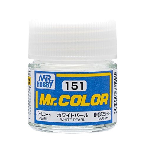 Mr. Color C151 White Pearl paint 10ml bottle by Mr. Hobby by Mr. Color von GSI Creos