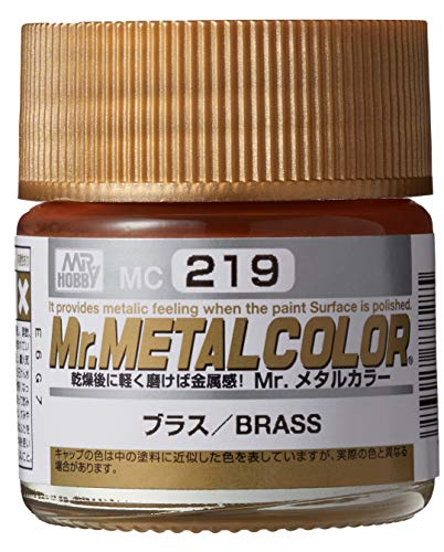 Mrhobby - Mr. Metal Colors 10 Ml Brass (Mrh-mc-219) von GSI Creos