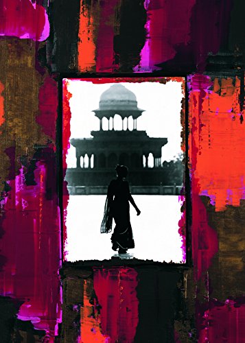 Unbekannt Neue imagesaffiche 50 x 70 cm Damen im Taj/Woman in India von Unbekannt