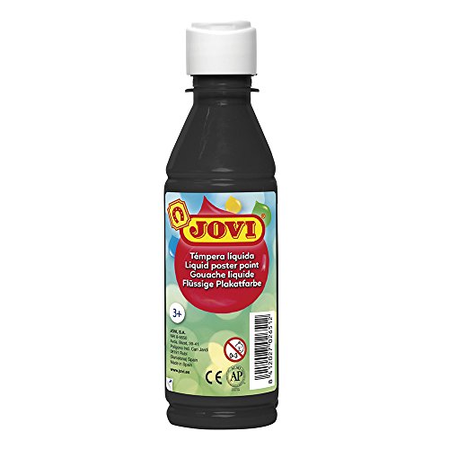 Temperamalerei LIQUIDA Jovi ESCOLAR 250 ml Schwarz von Jovi