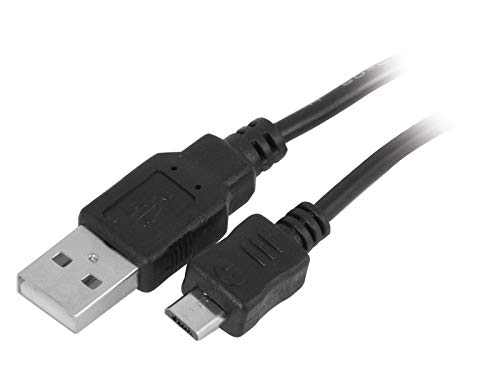 Trevi US 34 – 34 – USB Kabel (männlich/männlich, 1.0 m) schwarz von Trevi