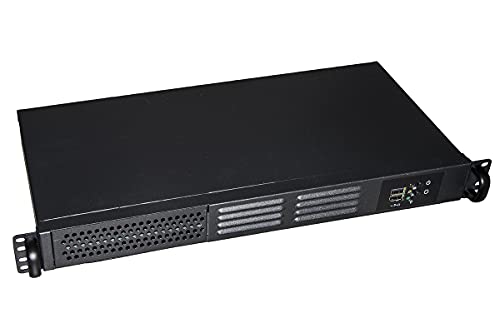 Gehäuse für Server Installation 19" 1 Einheit mit 2 Steckplätzen 1 x 5,25" oder 1 x 3,5" oder 2 x 2,5" Tiefe 250 mm von LINK