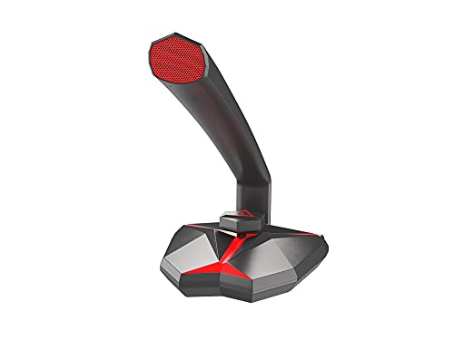 Genesis Radium 200 Gaming Mikrofon USB mit Nierencharakteristik Schwarz Rot von Genesis
