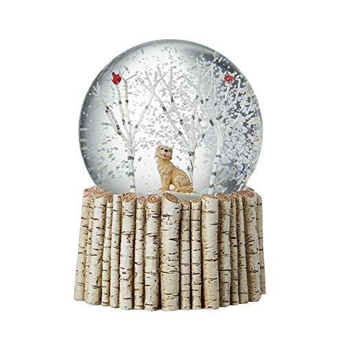 Unbekannt HSE Weihnachts-Schneekugel/Kuppel/Wasserball Dog & Birds von Heaven Sends