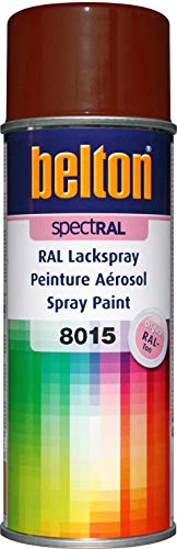 belton spectRAL Lackspray RAL 8015 kastanienbraun, glänzend, 400 ml - Profi-Qualität von belton