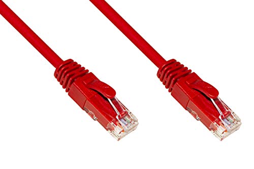 LINK LK6AU150R Netzwerkkabel Kategorie 6A ungeschirmt UTP AWG24 Farbe Rot HALOGENFREE MT 15 von LINK