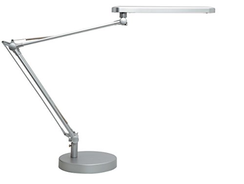 Unilux LED Schreibtischlampe Mambo, dimmbar, grau von Unilux