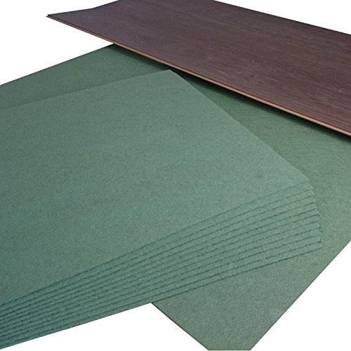 7 m² Ökotex Parquet Feltplatte 5 mm Starke Trittschalldämmung für Laminat-/ Parkett- und Korkböden. Stärke: 5 mm/Paketinhalt: 7 m² (7 m² | 1 Paket) von uficell