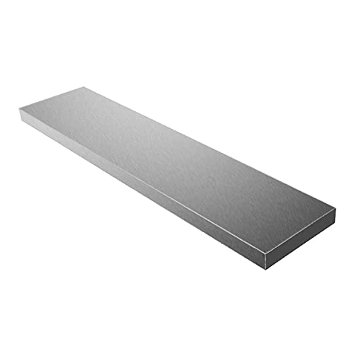 Utoolmart HSS-Drehmaschinen-Werkzeug-Bit, 8 mm x 45 mm x 200 mm, quadratische Drehmaschinen-Rohlinge, Hochgeschwindigkeitsstahl, rechteckiger Fliegenschneider, Mühlenblank von Utoolmart