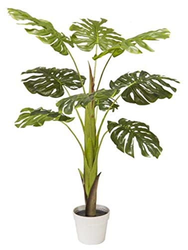 VEA SRL Pflanze G. Monstera 9blätter 110cm 57981 von VEA SRL