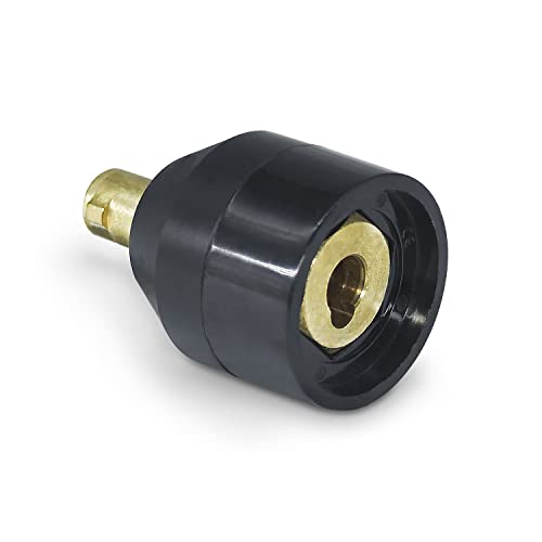 Adapter - Schweißkabelstecker - 9mm auf 13mm (9mm Buchse auf 13mm Dorn) - Kompatibel mit allen Schweißgeräten - VECTOR WELDING von VECTOR