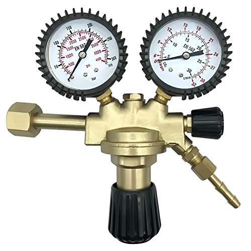 Druckminderer - Manometer - Schutzgas Argon/CO² - MIG/MAG/TIG/WIG Schweißen - VECTOR WELDING von VECTOR