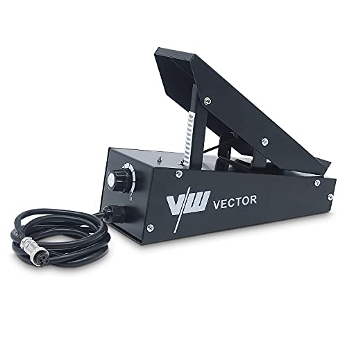 Fußpedal WIG Fernsteuerung - Fußschalter - Trittschalter - Potentiometer - 1,5 Meter - 5 Polig - VECTOR WELDING von VECTOR