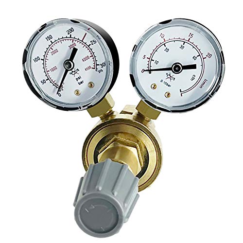 Druckminderer - Manometer - Schutzgas Argon/CO² Helium - MIG/MAG/TIG/WIG Schweißen - VECTOR WELDING von VECTOR