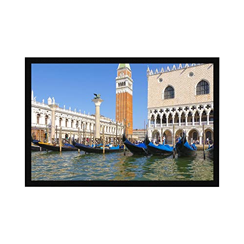 VERO HOME 16509 Fußmatte | Motiv Hintergründe Venedig | Für Ihren Eingangs-Bereich | Maße: 60 x 40 cm von VERO HOME