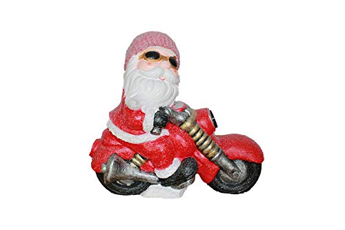 VERO HOME Deko Weihnachtsmann Santa Norbert XXL - 48cm - Weihnachtsfigur Keramik MGO von VERO HOME