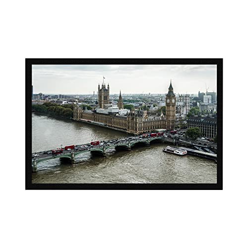 Vero Home 11716 Fußmatte | Motiv Orte London | Für Ihren Eingangs-Bereich | Maße: 60 x 40 cm von VERO HOME