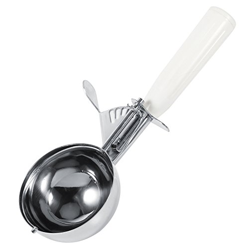Eiscreme-Schaufel, Edelstahl-Frucht-Eiscreme-Kugeln Eisball-Löffel mit Plastik griff Küchen werkzeug(8CM) von VIFERR