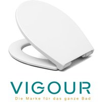 Vigour - One WC-Sitz ohne Absenkautomatik, weiß von VIGOUR